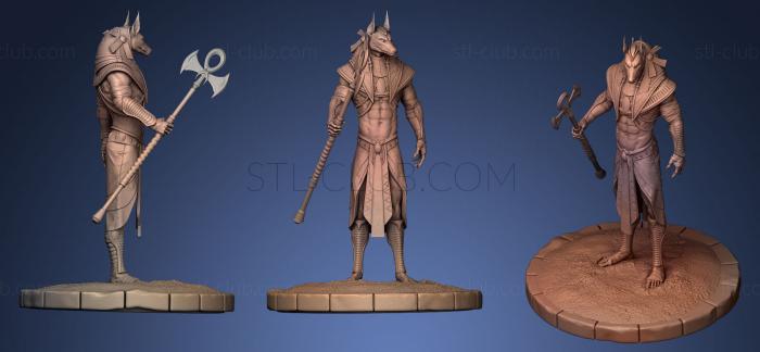 3D model Anubis 3 (STL)